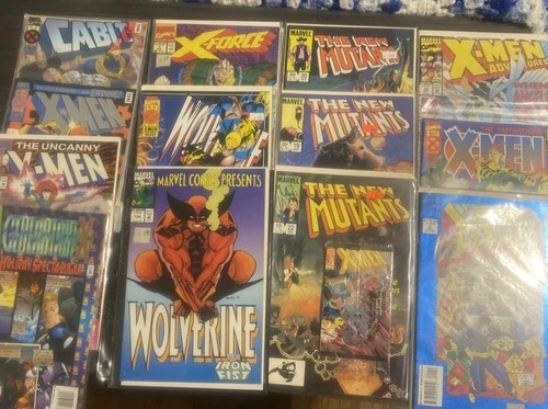 Vintage Marvel X-men comic lot