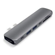 Satechi USB-C Dockingstation Hub ST-CMBPM MacBook Pro Anschluss Laptop