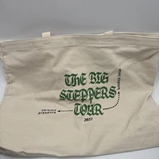 Kendrick Lamar Large Tote Bag The Big Steppers 2022 Tour  Merch 20"x15"