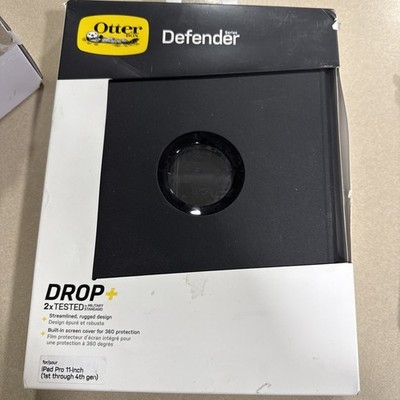 OtterBox Defender Series Drop + Case for iPad Pro 11 inch 1st thru 4th Gen Black