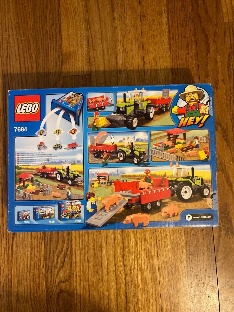 LEGO CITY: Pig Farm & Tractor (7684) for sale online | eBay