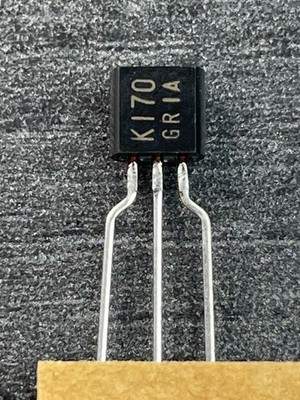 4 X 2SK170 Original Toshiba J-FET Transistor, Low Noise Audio Application
