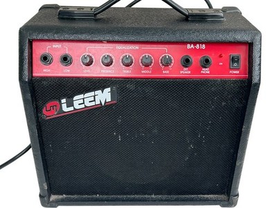 Leem BA-818 Bassgitarren Verstärker Combo 20W Equalization Made in Korea Preloved