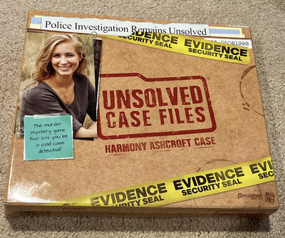 New/ Sealed Pressman Unsolved Case Files: Harmony Ashcroft Game