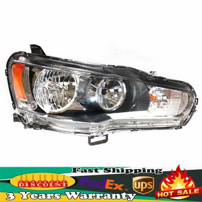 For 2008-2017 Mitsubishi Lancer Halogen Headlight Headlamp right side