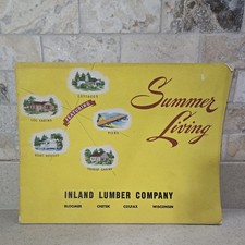 1947 Building Catalog "Inland Lumber Company"  Summer Living
