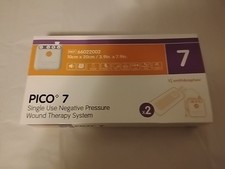 One Box Of Smith & Nephew Pico 7 Wound Therapy 3.9" x 7.9" System 66022002