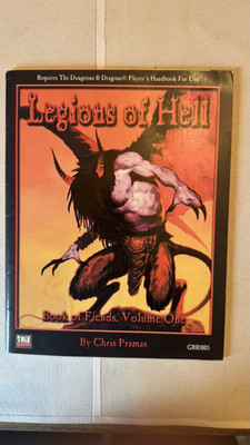 Book of Fiends Volume One - Legions of Hell by Chris Pramas GRR1005 D20 Game SC