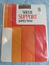 Sheer Support Pantyhose Style 7450 Color Sun Tan Medium Tall