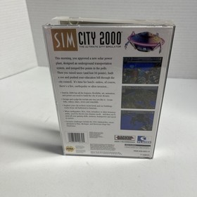 SimCity 2000 (Sega Saturn) Complete - Tested - Authentic