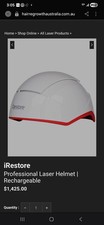 iRestore Professional Laser Helmet Hair Growth Device, Rechargeable