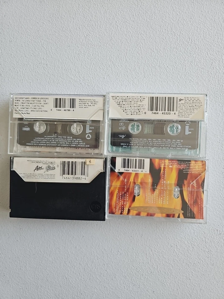 Luther Vandross Cassette Tape Lot x4 | Power of Love + Never Let Me Go +2 TESTED Foto 3 de 4