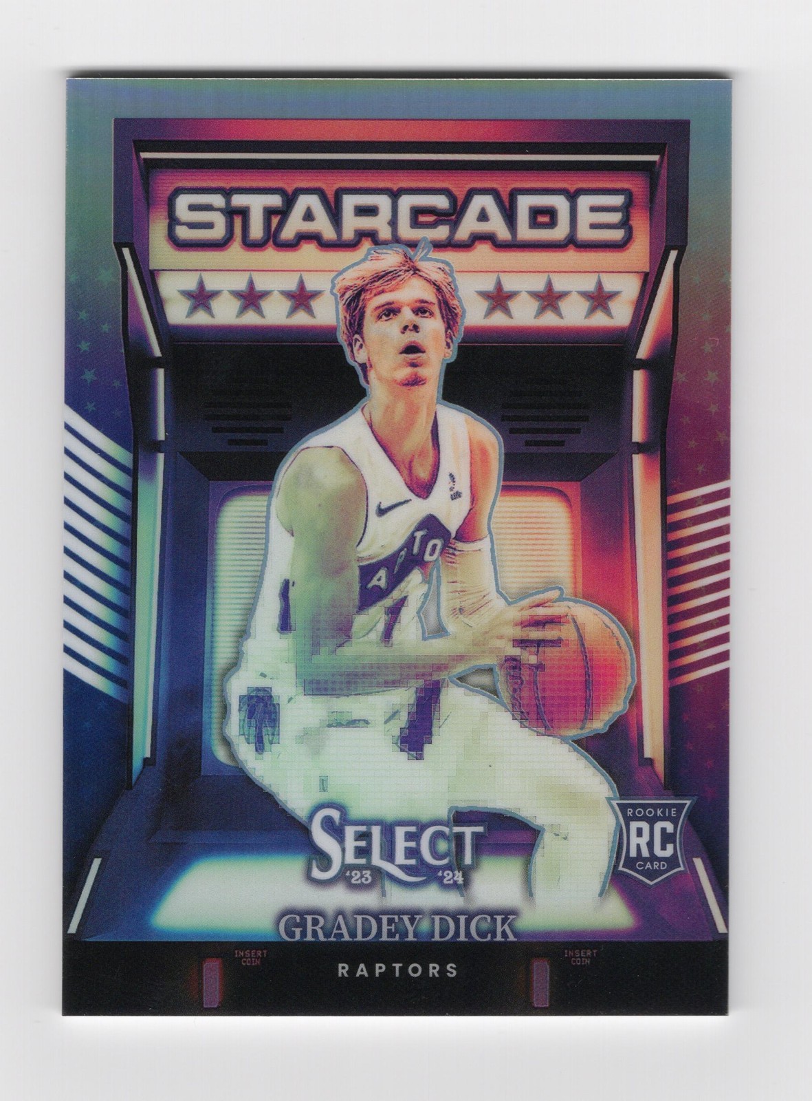 2023-24 Select Gradey Dick STARCADE RC Case HIT SSP