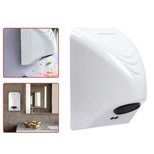 Hand Dryer Wall Mounted Electric Automatic Fast Warm Air Drier Toilet White