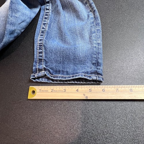 Vigoss Chelsea Capri Heritage Fit Distressed verziert Damen Jeans Größe 7/8 - Bild 14 von 14