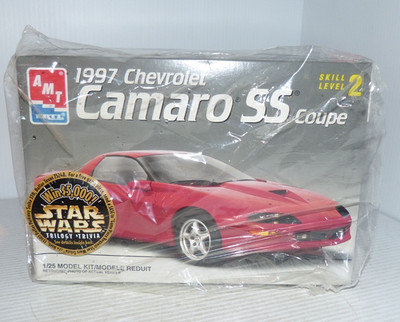 Vintage AMT # 8221 1997 Camaro SS Coupe Not Built Model Kit  Estate Find