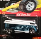 Hot Wheels VW Volkswagen Drag Bus RLC Real Riders Red Line Club Car HWC /11000