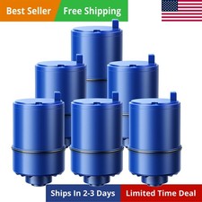 6 Pack RF9999 Faucet Mount Replacement Filter For ALL PUR/PUR PLUS Faucet Fil...