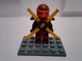 LEGO&reg; Ninjago Hands of Time Kai Minifigure Fire Ninja Armor 70627 891729 njo0277