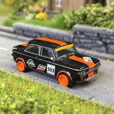 NSU TTS, noir et orange, spiess, 1966 - BREKINA 28256 - HO 1/87