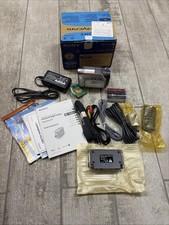 New Vintage Y2k Sony Handycam DCR-HC32 MiniDV Camcorder Bundle New In Open Box