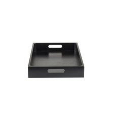 Tablecraft CRATESB11BK 20 7/8 in x 12 3/4 in Black Gastro Serving