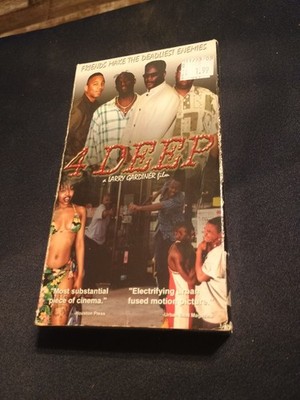4 Deep (VHS, 2001, Parental Advisory: Explicit Content).            (6z)