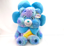 Care Bears Wish upon a Star Bear Easter Spring Dress Up Blue Jumbo Plush 30" NWT