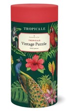 Cavallini  Co. Tropicale Vintage Style 1000 Piece Puzzle