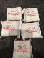 5 bars Kiesha white Milky gluta White Soap 70g