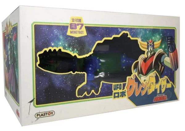 Plastoy Atlas Ufo Robot Grendizer Goldrake Goldorak Giru Money Box Statue-image