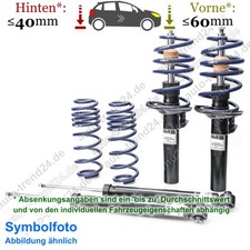H&R 31037-4 Cup-Kit Sportfahrwerk 60mm & 40mm Absenkung