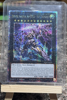 Konami Yu-Gi-Oh! Divine Arsenal AA-ZEUS - Sky Thunder RA04-EN070 Star Foil 1st