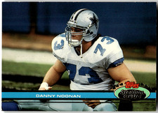 1991 Topps Stadium Club #375 DANNY NOONAN Dallas Cowboys NFL Football