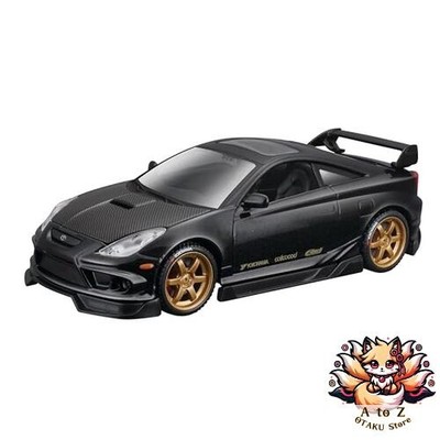 NEU Maisto 1/24 Scale Toyota Celica GT-S 2004 Black Design Tokyo Mods Finished