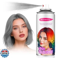 One-Day Hair Color Spray For Kids Women Men, Temporary Hair Dye Washable Hair