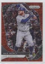 2020 Panini Prizm Tier II Quick Pitch Red Donut Circle 48/99 Max Muncy #189 00gy
