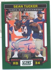 2023 Score - Rookies Sean Tucker #318 Signatures (AU, RC)