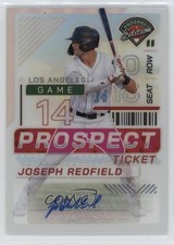2024 Panini Prospect Edition Silver Prizm Signatures Joseph Redfield Auto 8d2