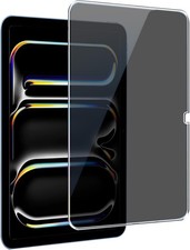 Privacy Screen Protector for iPad Pro 11 Inch 9H Tempered Glass Case Friendly