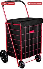 Handy Laundry Shopping Cart Liner, 18" X 15" X 24", Square Bottom, Fits Standard