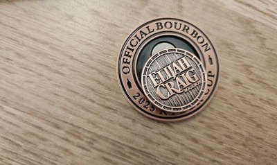 Elijah Craig Bourbon Official PGA Ryder Cup 2025 Golfball Marker Magnetic Coin