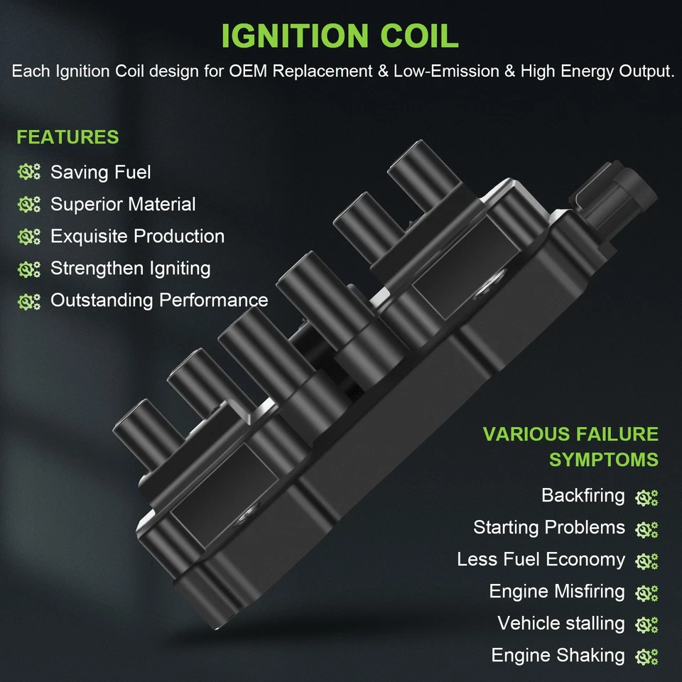 Bobina de encendido y bujía Saturn Relay 3,5 L V6 2005-2006 Foto 4 de 4