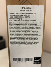 HP 17-CN3083ST 17.3" FHD IPS LED INTEL i3-N305 8GB RAM 512GB SSD WIN 11 Home OB
