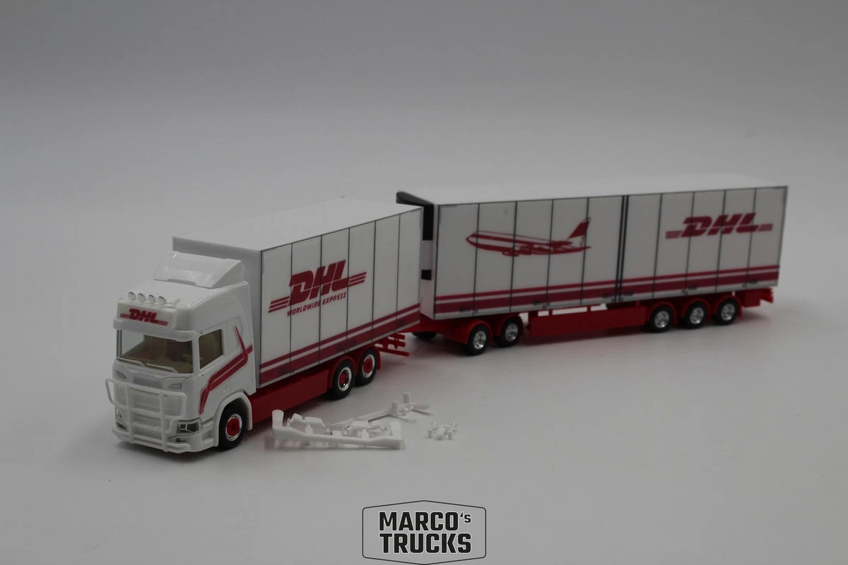 HERPA MINIATURE CAMION auto 1:87 Scania 124 TL Beers Camion Training