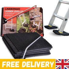 Ladder Stabilizer & Leveler – Non-Slip Base for Safety on Uneven Ground