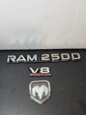 1994 - 2001 Dodge Ram 2500 Emblem Logo Badge Chrome Oem Set 95 96 97 98 99 00 01 1994 - 2001 Dodge Ram 2500 Emblem Logo Badge Chrome Oem Set 95 96 97 98 99 00 01