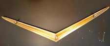 1956 Cadillac Hood "Vee", Gold Color (Anodized)  Show Quality