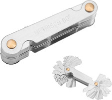 Metric Imperial  Us Screw Gauge Sae Whitworth 55 Degree Metric 60 Degree Threa