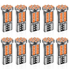 10pcs Super Bright 194 T10 168 2825 W5w 34smd 3014 Chipsets Replacement Led Bulb